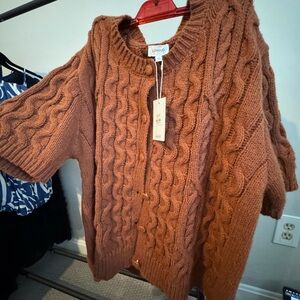 Lovello Cable Knit Cardigan